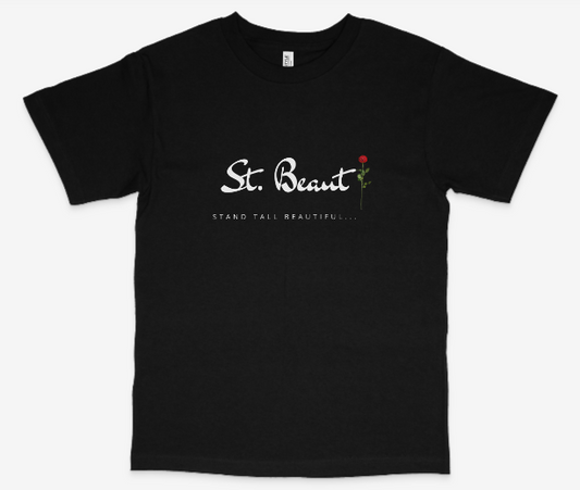 St. Beaut Original Tee- BLACK