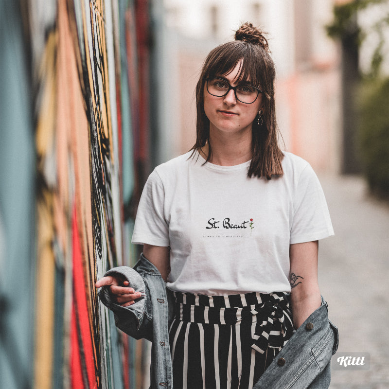 St. Beaut Original Tee- WHITE