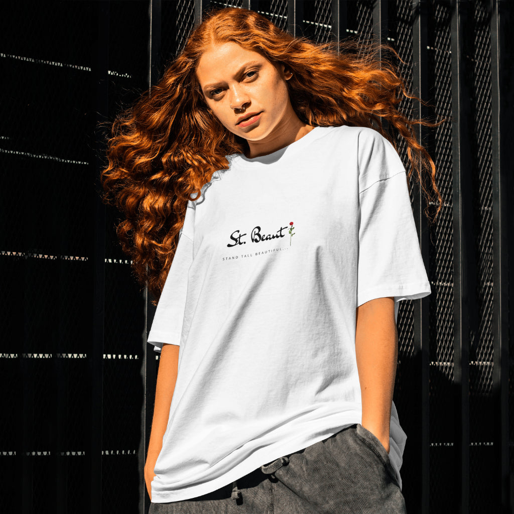 St. Beaut Original Tee- WHITE