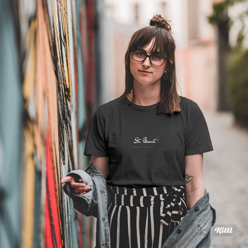 St. Beaut Original Tee- BLACK